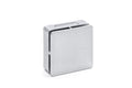 Dampfauslass Silber quadratisch