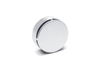Dampfauslass Silber rund